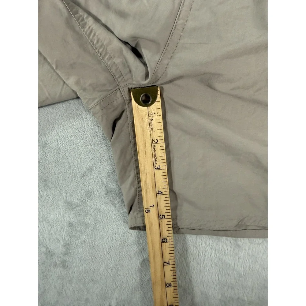 The North Face Shorts Mens Large Beige Belted Hiking Trail Outdoor